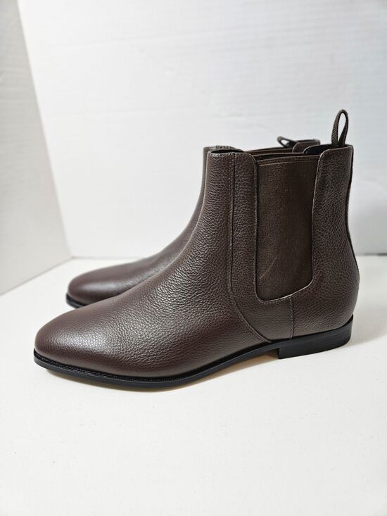 Coach Graham Chelsea Boot Leather Ankle Boots Almond Toe Pull On Size Men\'s 13D main image 10